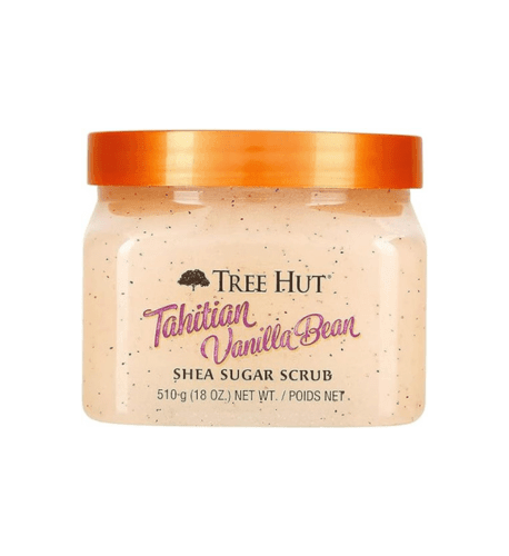 Tree Hut Tahitian Vanilla Bean Shea Sugar Scrub 18Oz - USA Beauty Imports Online