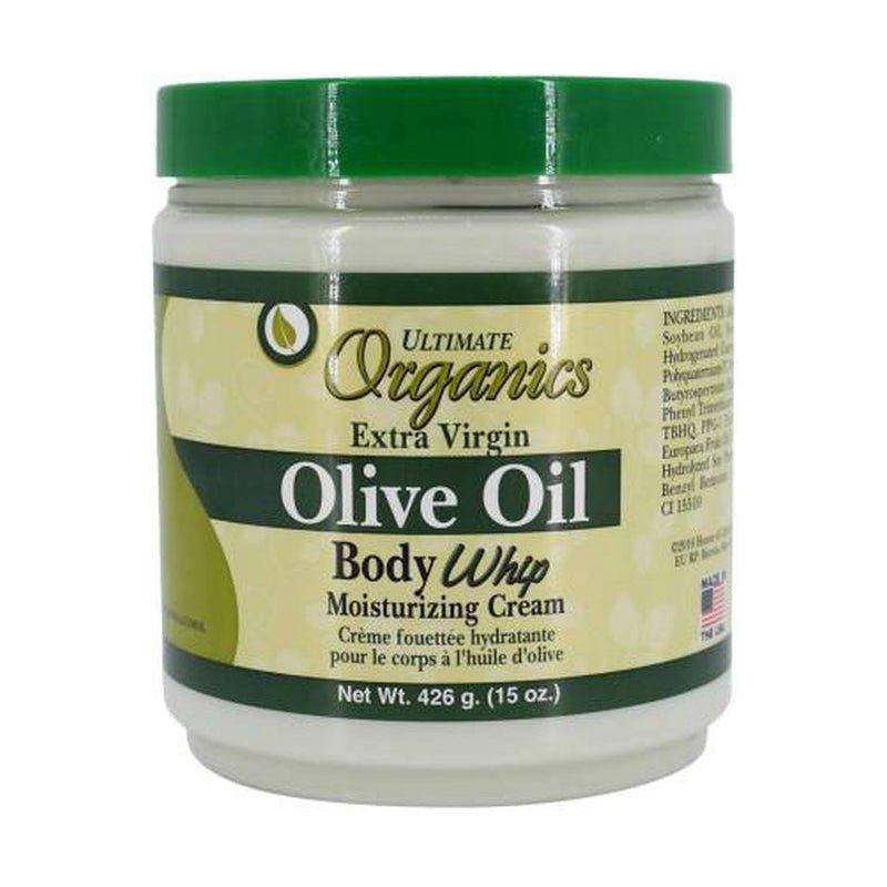 Ultimate-Organics-Extra-Virgin-Olive-Oil-Body-Whip-Moisturizing-Cream-15Oz-426G - African Beauty Online
