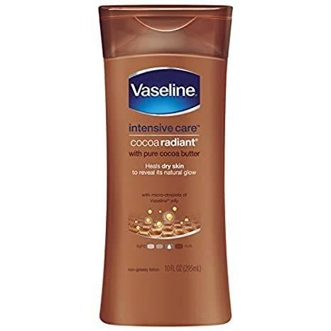VASELINE COCOA RADIANT BODY LOTION 10OZ - African Beauty Online