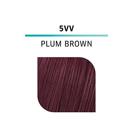 WELLA COLORCHARM [5VV PLUM BROWN] HAIR COLOR CREAM 2OZ - African Beauty Online