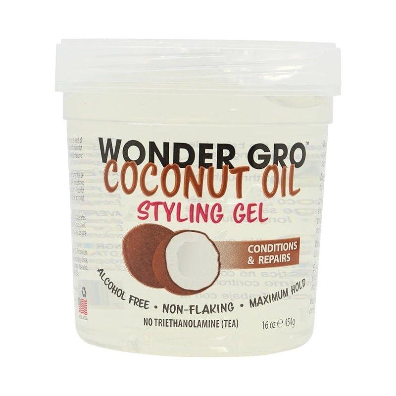 Wonder-Gro-Coconut-Oil-Styling-Gel-16Oz - African Beauty Online