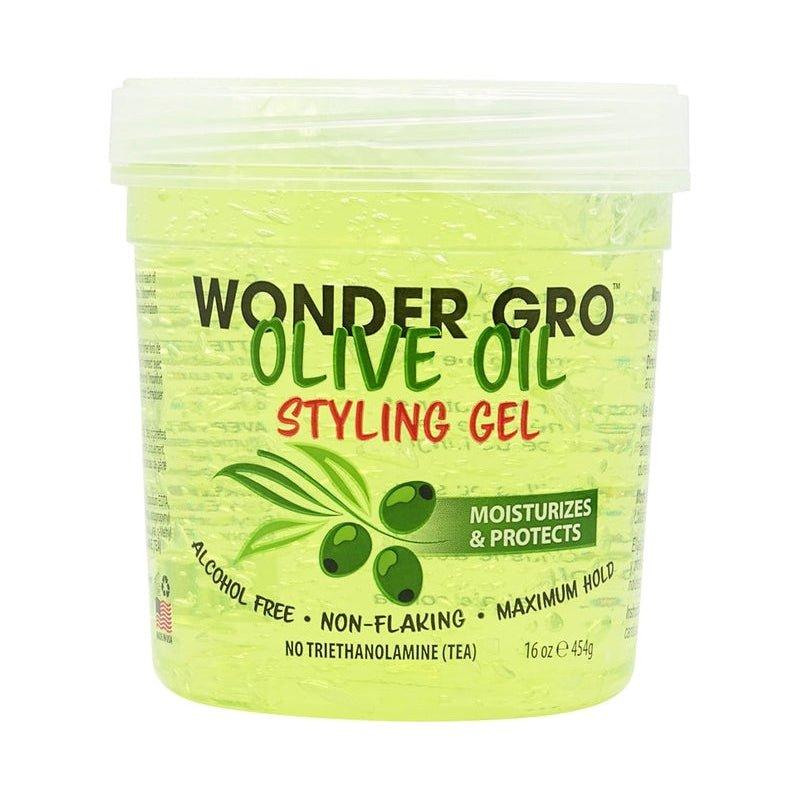 Wonder-Gro-Olive-Oil-Styling-Gel-16Oz - African Beauty Online
