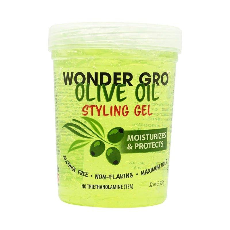 Wonder-Gro-Olive-Oil-Styling-Gel-32Oz - African Beauty Online